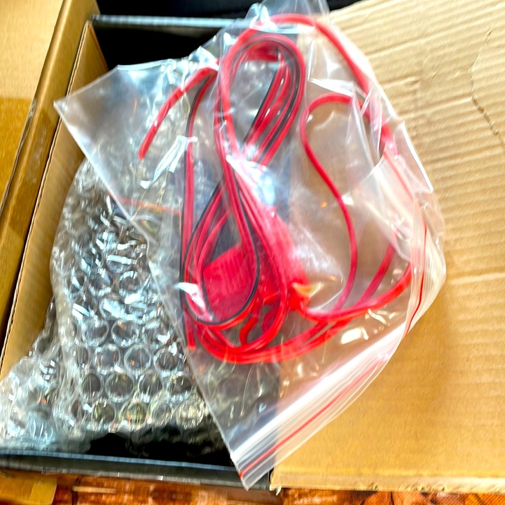 Red led tailpipe light